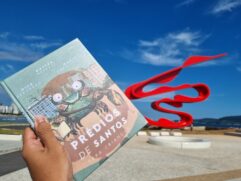 Texto é de Santos Mario Rodrigues Jr. e ilustrações de Mila Bernardo