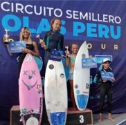 Vini Palma não deu a mínima chance para os rivais nas ondas do Peru