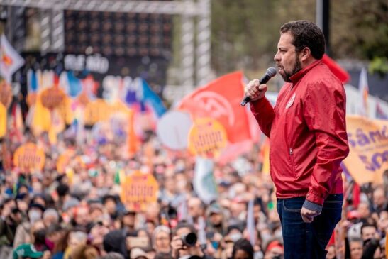 O deputado federal Guilherme Boulos