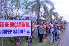 Direção do Sindserv mostrou que continua na luta ao realizar um ato por conta da falta de entendimento