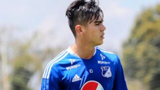 O jogador tem 21 anos e já foi convocado para a seleção principal da Colômbia
