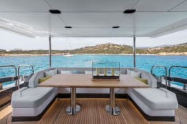 Iate da marca italiana Azimut