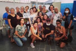 Os participantes aprenderam princípios básicos de cinema e da realização de um filme
