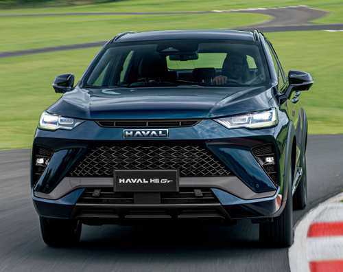 O Haval H6 GT utiliza a tecnologia e-Traction, com um 1.5 turbo a gasolina associado a dois elétricos, um em cada eixo - Fotos: Fábio Gonzalez/AutoMotrix