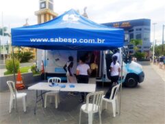 Atendimento da população em Peruíbe