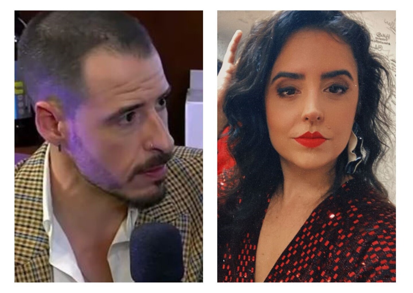 O "coach de masculinidade" Thiago Schutz e a atriz e humorista Livia La Gatto