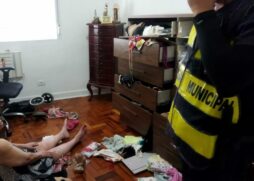 Equipe prestou ajuda e acionou o SAMU