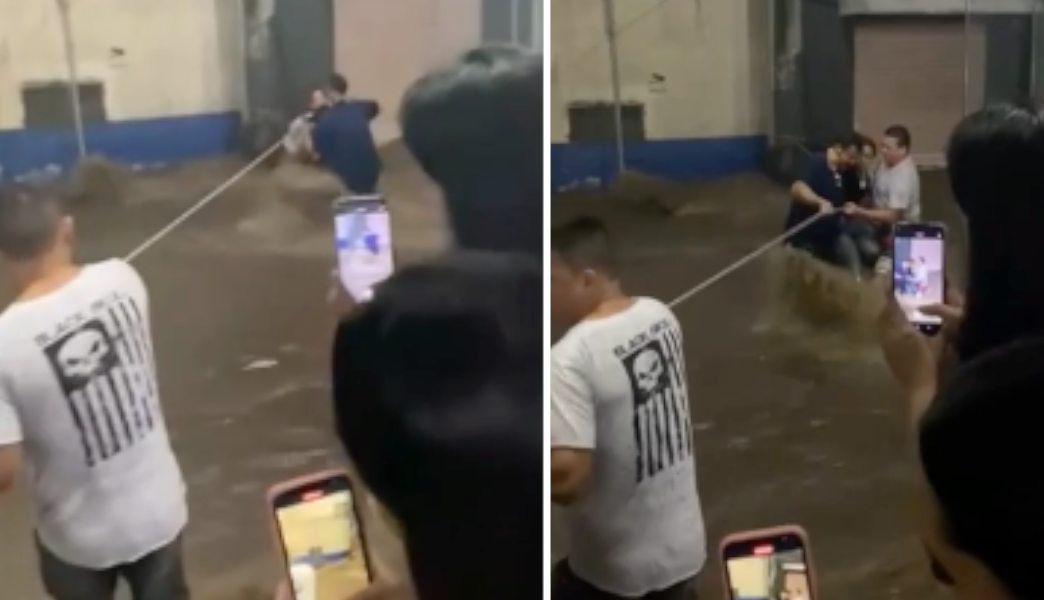 Devido às chuvas, oito casas foram interditadas e 33 moradores desalojados