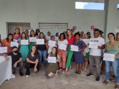 Ao longo da fase inicial os 69 beneficiários se dedicaram à elaboração dos projetos pessoais de geração de renda