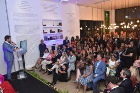 A solenidade festiva reuniu centenas de convidados