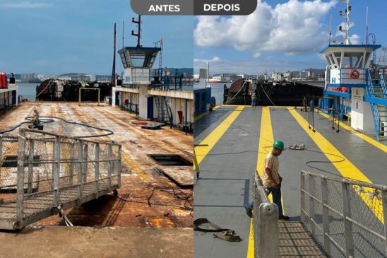 A Travessia Santos-Guarujá foi utilizada por quase 1 milhão de usuários
