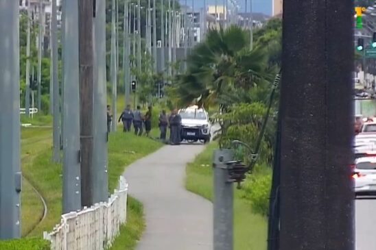 Com apoio do CCO, um suspeito foi detido pela GCM e o outro pela PM