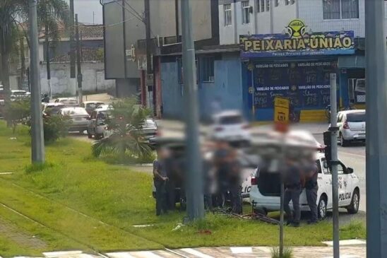 Os infratores foram encaminhados ao 1º Distrito Policial