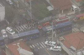 A agressão aconteceu na escola estadual Thomazia Montoro, na rua Adolfo Melo Júnior, na zona oeste