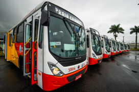 Praia Grande mantém o mesmo valor da tarifa do ônibus municipal desde março de 2021