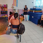 Entre os temas abordados, estão a importância da maternidade com consciência, com amor e controle do estresse