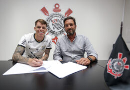 Barletta e Duílio Monteiro Alves, presidente do Corinthians