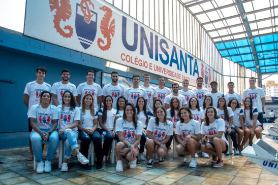 A Unisanta apresentou a equipe de natação que representará a instituição na temporada 2023A Universidade Santa Cecília apresentou a equipe de natação que representará a instituição na temporada 2023