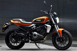 A X350 tem estilo totalmente diferente em comparação às tradicionais Harley e é equipada com motor de 353 cc com 36,7 cavalos de potência