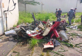 Quatro pessoas morrem em queda de helicóptero na Barra Funda