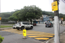 Dispositivos ficam na Nova Cintra (acima) e Encruzilhada