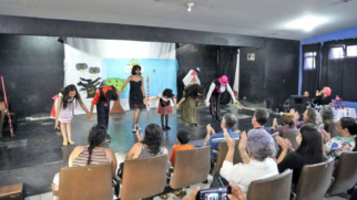 Muitas crianças e jovens estão sem poder fazer arte no Distrito