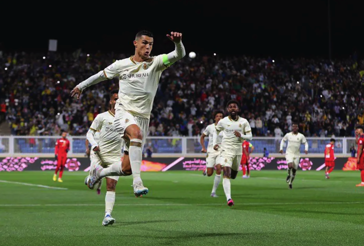 Cristiano Ronaldo em jogo pelo Al Nassr