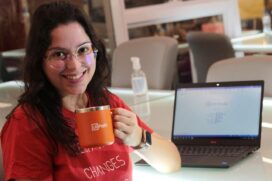 A engenheira santista de Robotic Process Automation, Bruna Cavalcanti Bruno, conquistou o título aos 26 anos