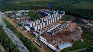 Obras do projeto habitacional do Jardim Raphae