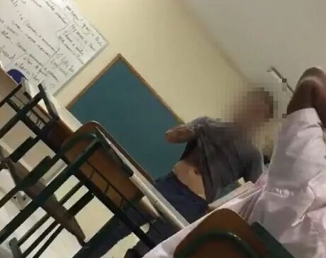 No Instagram, o professor afirmou que a fala foi tirada de contexto e que estuda a história de Hitler
