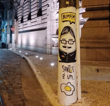 Artista estará presente na exposição nos dias 02 e 03, das 17 às 20 horas, desenvolvendo um painel ao vivo