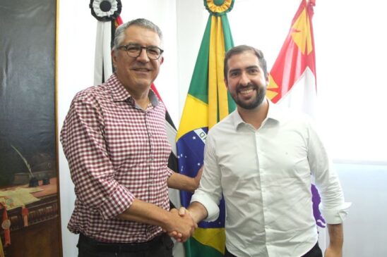 O chefe do Executivo vicentino destacou que o encontro foi positivo