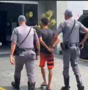O jovem foi preso