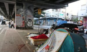 Pessoas em situação de rua em São Paulo