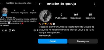 Ameaças surgiram durante o fim de semana, em Guarujá
