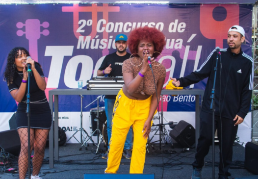 O 1º Concurso de Música de Rua - Toca Aí! aconteceu em 2018 no metrô São Bento, e marcou a pauta do incentivo aos músicos de rua na cidade de São Paulo.