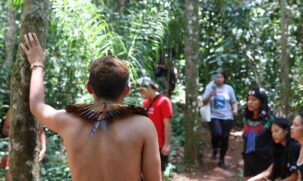 Filme foi exibido no início da tarde deste domingo na segunda edição do Festival Yvy Porã Jaraguá é Guarani