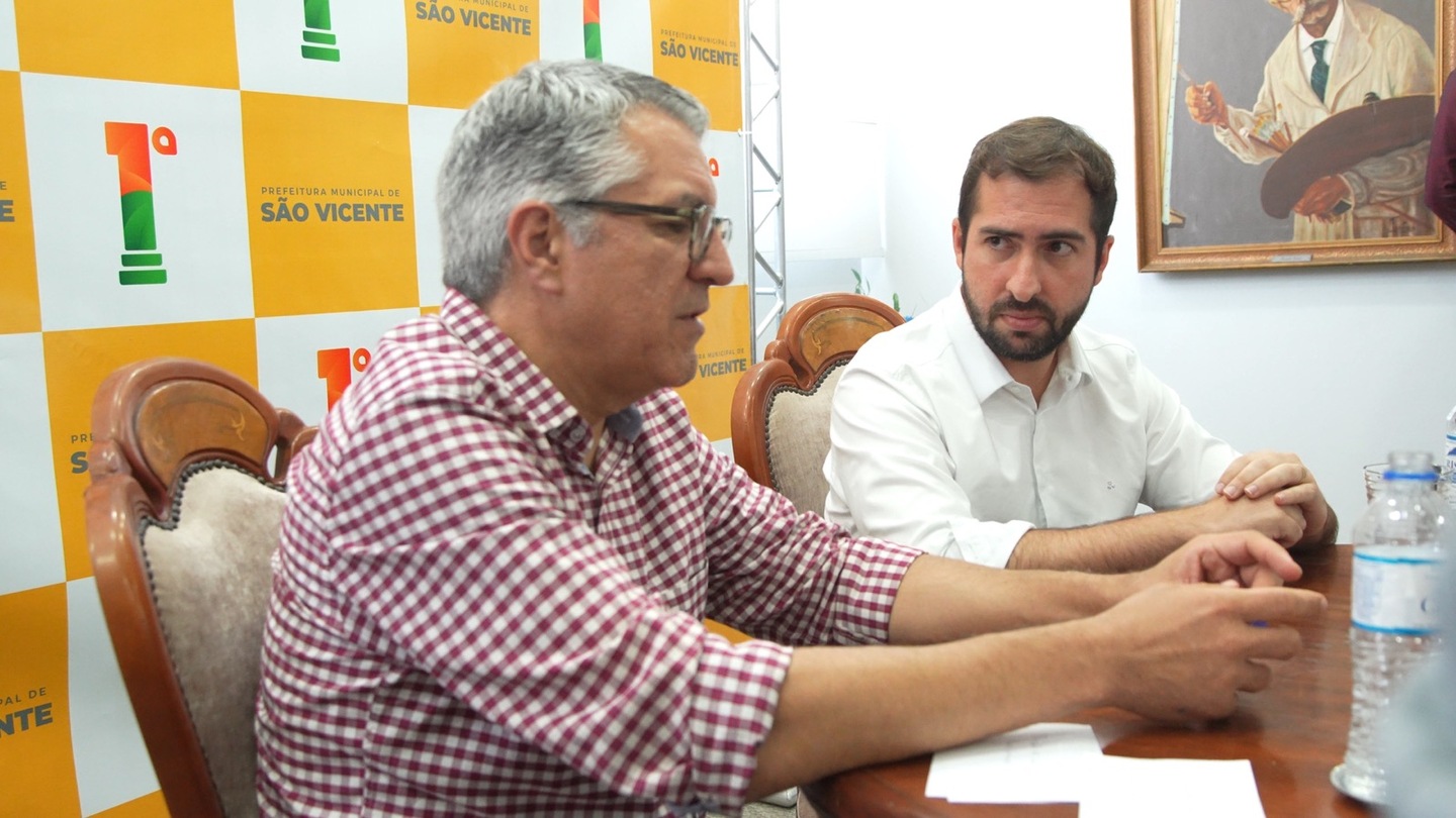 O chefe do Executivo vicentino destacou que o encontro foi positivo