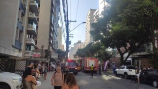 A causa do incêndio ainda é desconhecida