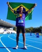 Ramon Lima foi protagonista de dois bronzes nas provas de corrida de 1.500 metros e 800 metros