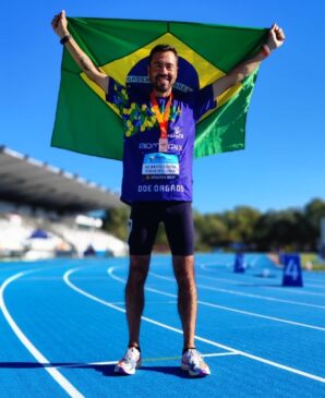 Ramon Lima foi protagonista de dois bronzes nas provas de corrida de 1.500 metros e 800 metros