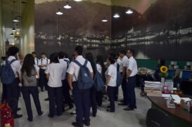 Jovens do Camps aprendem sobre a guarda e conservação de documentos