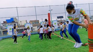 Estações esportivas animam a garotada