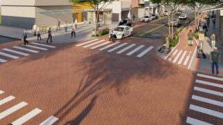 Via será remodelada com melhorias de mobilidade, acessibilidade e de paisagismo