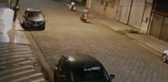 Os roubos ocorreram no Bairro do Casqueiro, em Cubatão.