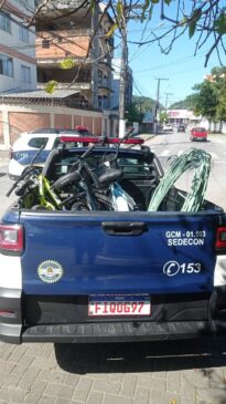 Quatro homens foram conduzidos à Delegacia de Polícia Sede