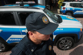 O suspeito foi conduzido pela Guarda Civil Municipal (GCM) à Central de Polícia Judiciária (CPJ)