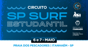 Circuito de surf em Itanhaém