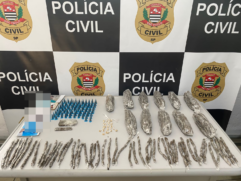 Drogas foram apreendidas em SV