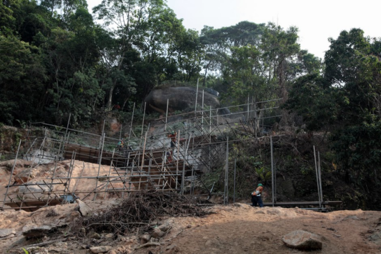 VISTORIA OBRA CONTENÇÃO MORRO ILHÉU ALTO